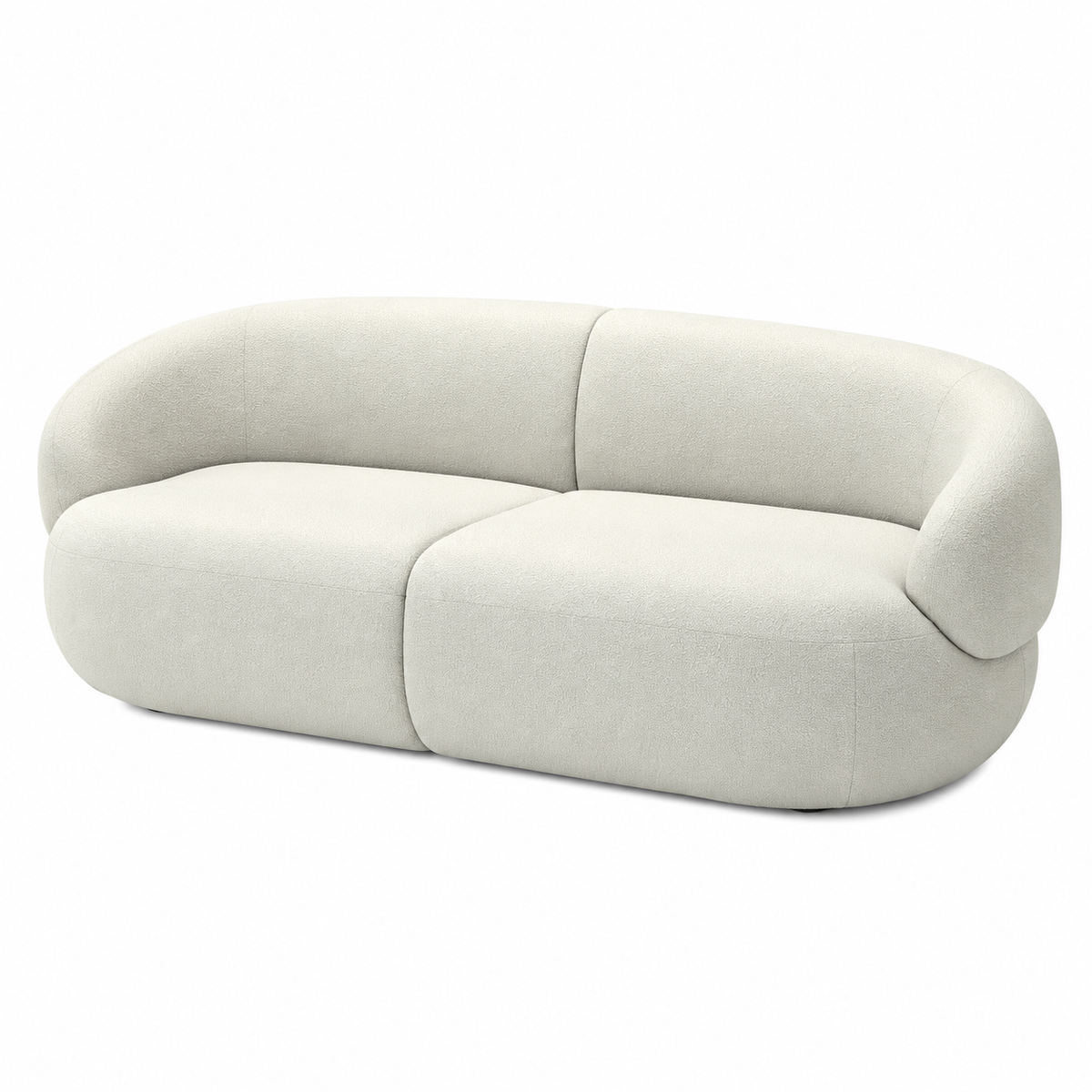 Sofa 2-3sitzer "Coco" | Chenille - weiss