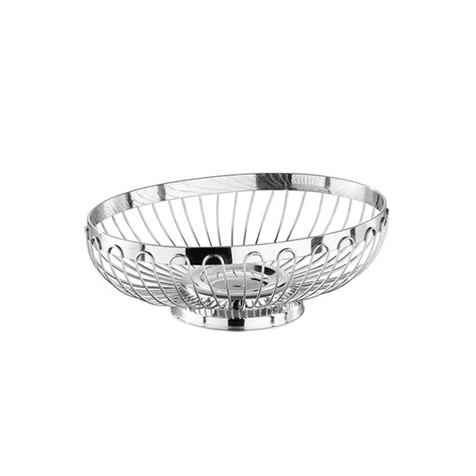 Brotkorb oval ø 15/20 cm - silber