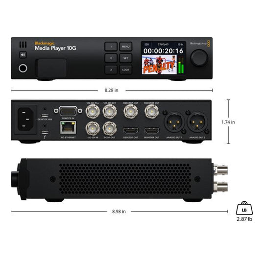 Blackmagic Media Player 10G