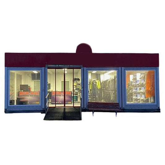 Containeranlage L 605 x B 976 x H 259 cm