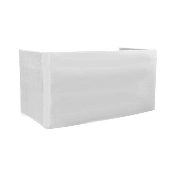 DJ Pult / Counter - WHITE - B 154 x T 64 - H 115 cm