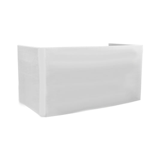 DJ Pult / Counter - WHITE - B 154 x T 64 - H 115 cm