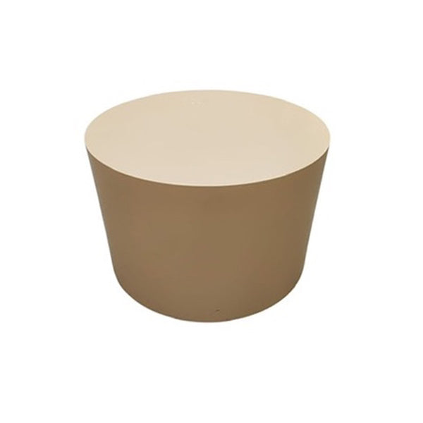 Rundpodium - Ø 60 cm - H 40 cm / beige - mohair