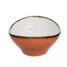 Laden Sie das Bild in den Galerie-Viewer, Schale oval "Brisbane" | 90 mm x 85 mm - H 45 mm | orange