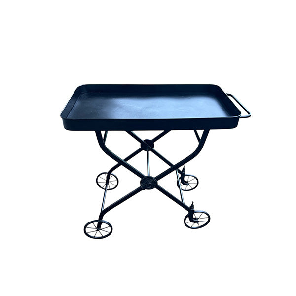 Servierwagen schwarz