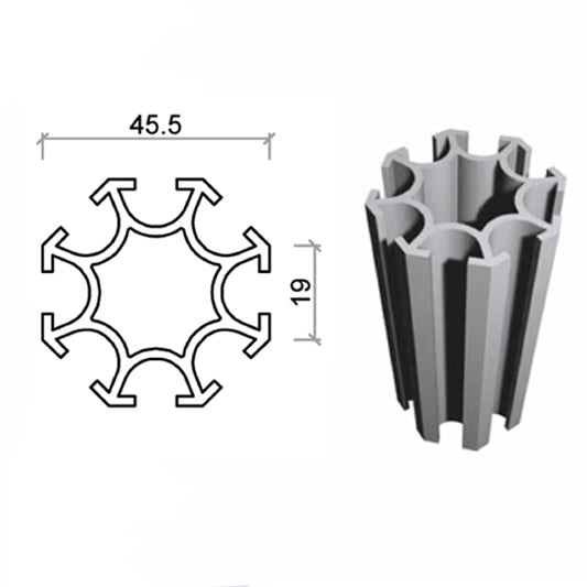 Stützprofil MSS80A - 250 cm