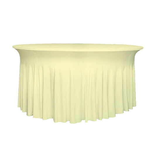 Tischhusse | ecru | Ø 183 cm