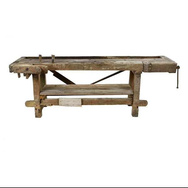 Vintage Werkbank "Sepp" - 237 x 94 cm