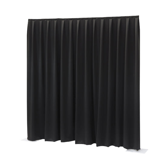 Vorhang Molton CS / schwarz - B 330 x H 300 cm