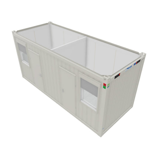 Wohn- Schlafcontainer - L 605,5 x B 244 x H 259 cm