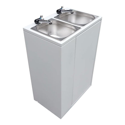 Mobiles Waschbecken - 2fach