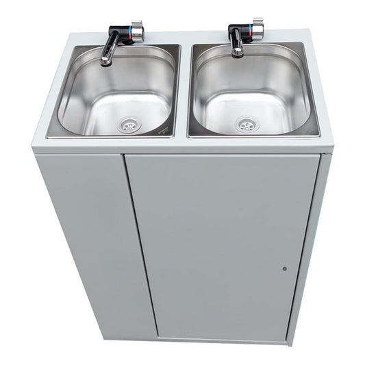 Mobiles Waschbecken - 2fach