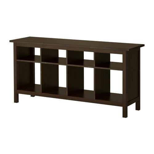 Ablagetisch / Sideboard - schwarzbraun - B 159 x H 74 T 40 cm