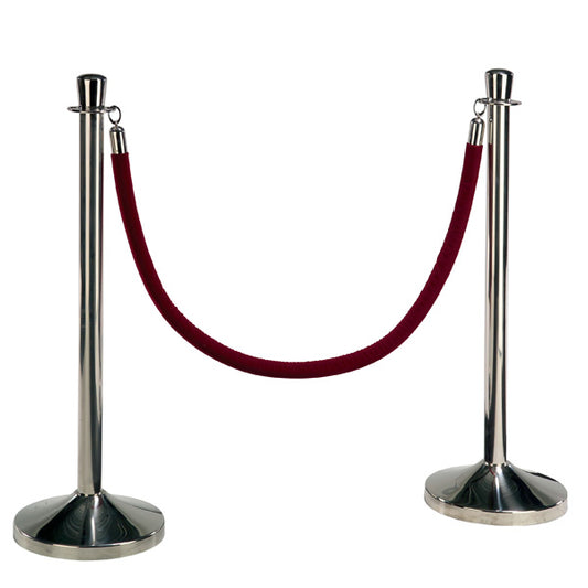 Absperrständer "Classic" - chrom