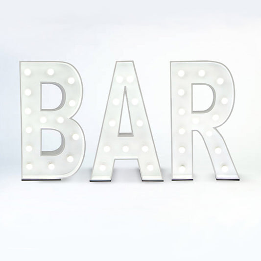 XXL Leuchtbuchstaben - BAR