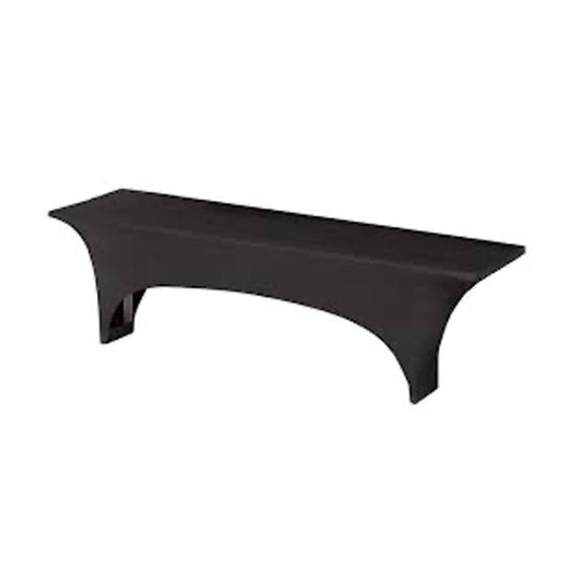 Biertisch Husse 220 x 50 cm - schwarz