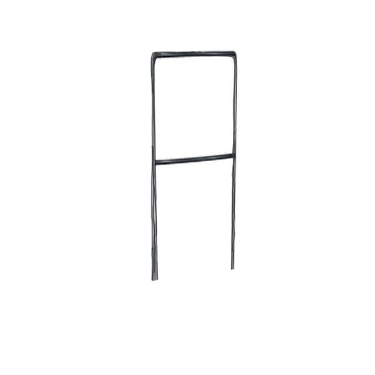 Geländer - Kleu - 050 x 100 cm Rundrohr/schwarz