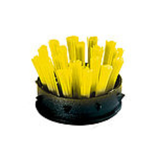 Rundbürste für Gummi Wabenmatte(n) PLON 22 - gelb