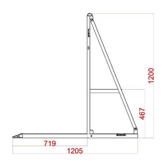 Bühnengitter / Stage Barrier - Multicore Durchlass