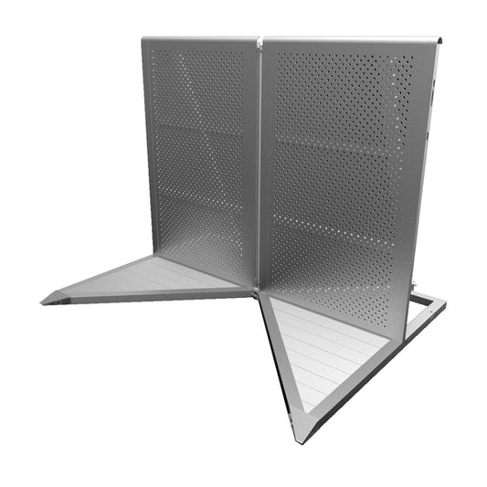 Bühnengitter / Stage Barrier - Ecke 90-270°