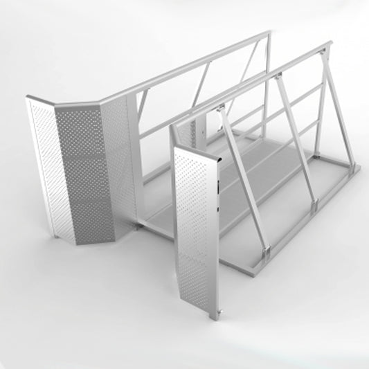 Eingangsschleuse - Crash Barrier Tor "crowd control"