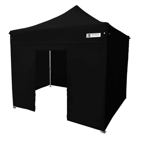EasyUp Klappzelt - 2 x 2 m - schwarz