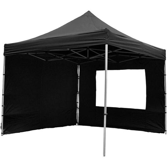EasyUp Klappzelt - 3 x 2 m - schwarz