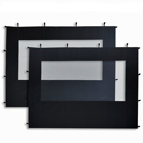 EasyUp Klappzelt - 6 x 4 m - schwarz