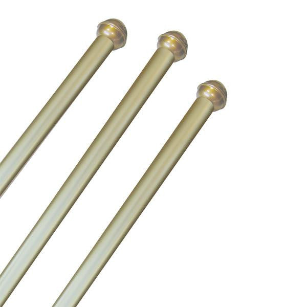 Fahnenstange Alu - goldeloxiert DM 35 mm - 250 cm