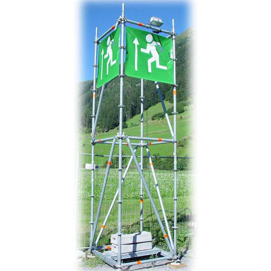 Fluchtweg Tower - Höhe 400 cm