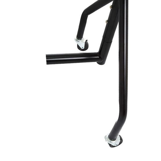 Garderobenständer rollbar Breite 152 cm x Höhe 157 cm - schwarz