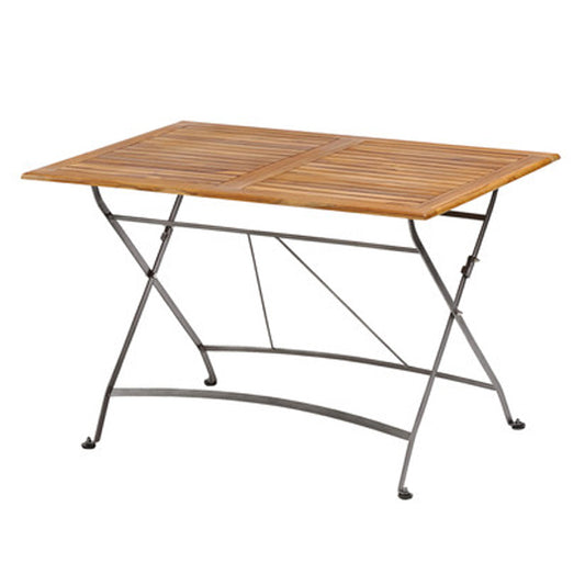 Gartentisch Teak 120 x 80 cm