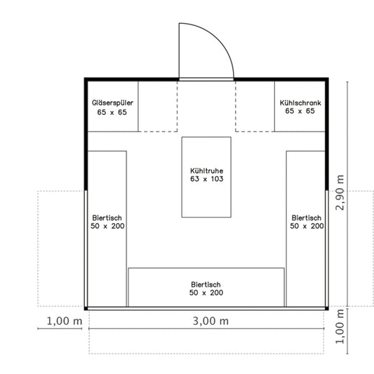 Quick Up Hütte - X Large