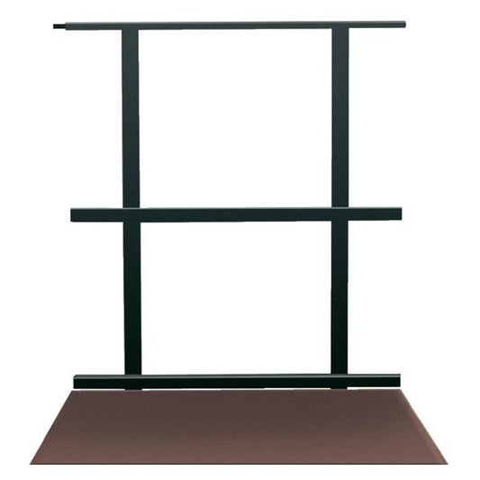 Geländer - Kleu - 100 x 100 cm Formrohr/schwarz