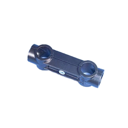 Geländerverbinder gerade - für Rundrohr/schwarz KLEU