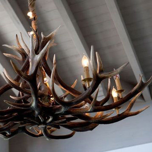 Geweihluster "OH MY DEER" - 250 Watt - Ø 150 cm