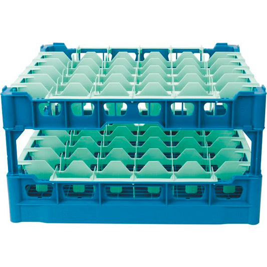 Gläserspülkorb für Champagnerglas "Ilios" - Korbgröße 50x50 cm