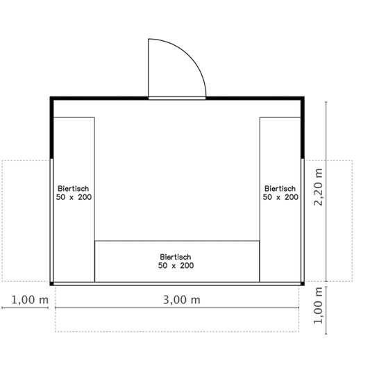 Quick up Hütte - Large