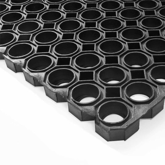 Gummi Wabenmatte(n) PLON 22 mm hoch, mit offenem Boden - 100 x 150 cm