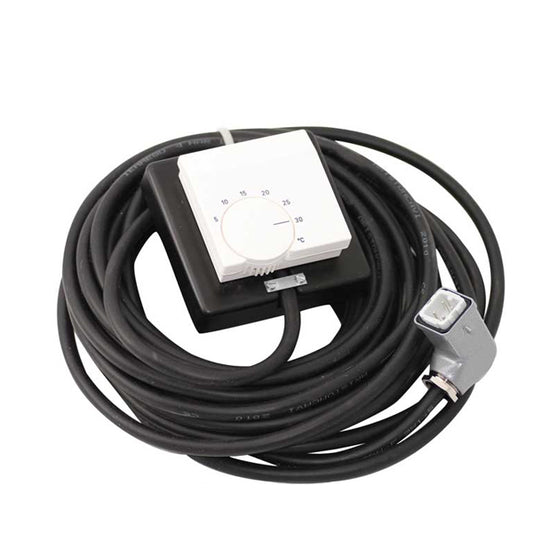 Raumthermostat + 5 °C bis + 30 °C mit Kabel und Stecker