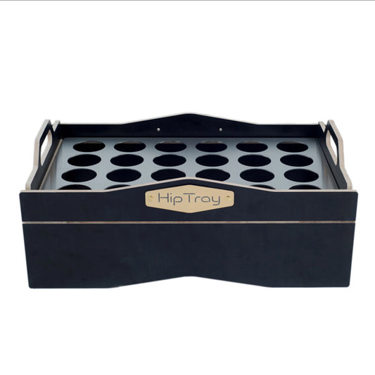 Bauchladen "Hip Tray" - schwarz