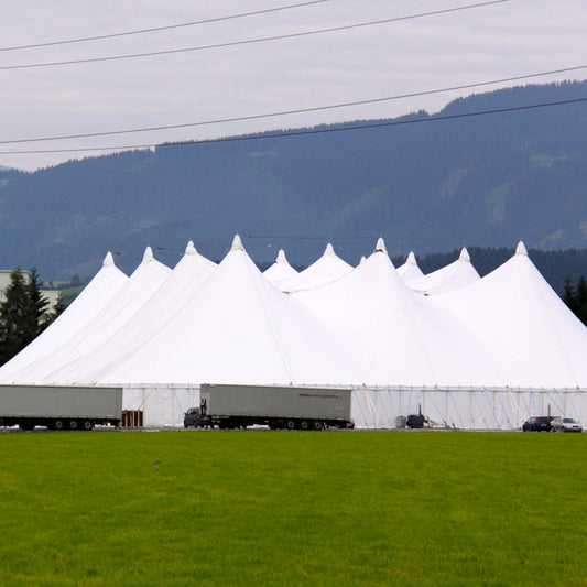 Zirkuszelt - 12 Master / 3 Reihen