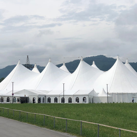 Zirkuszelt - 8 Master / 2 Reihen