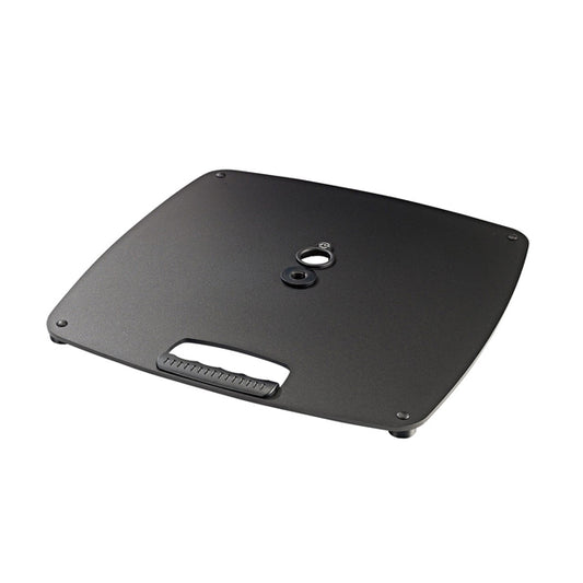 Lichtstativ mit Bodenplatte - K&M 24624 - max. Höhe 240 cm - schwarz