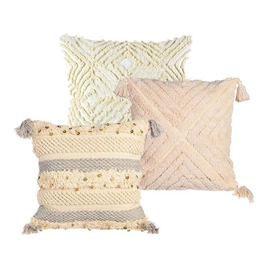 Kissen-Set 3 teilig - natur