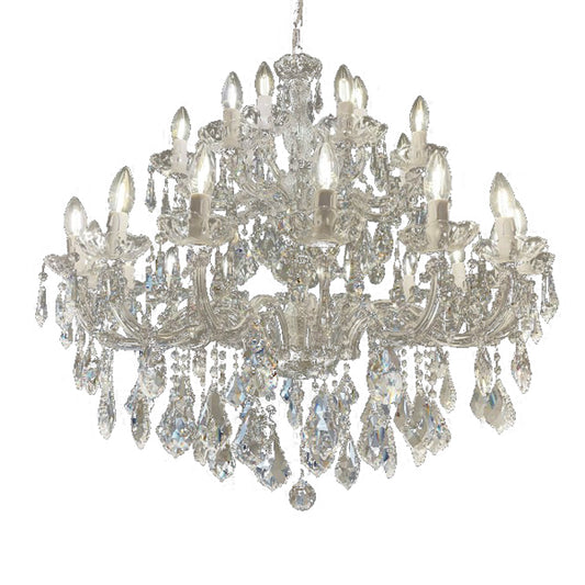 Kronleuchter KRISTALL - 30 armig - Ø 120 cm