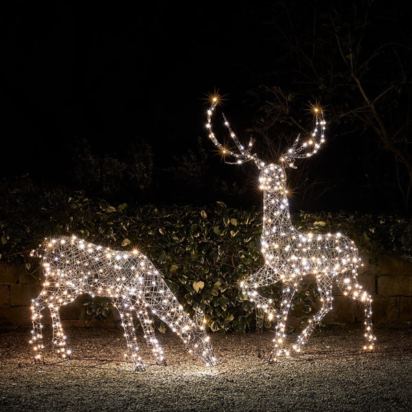 LED Rentier Familie - XL