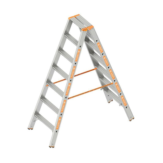 Layher Stufenstehleiter - 2 x 7 Stufen