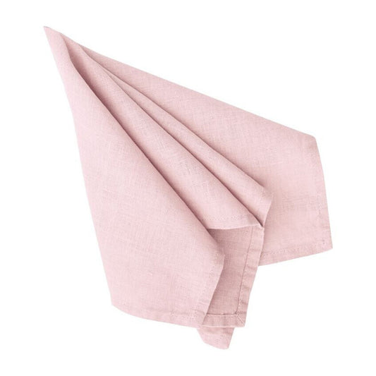 Leinen Serviette - rosa
