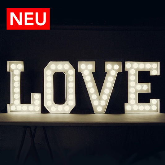 XXL Leuchtbuchstaben - LOVE